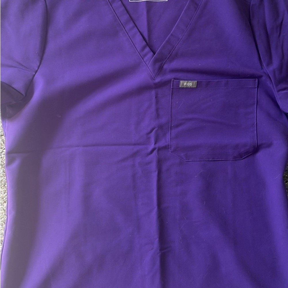 Figs Women's Top in Purple